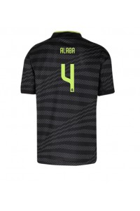 Real Madrid David Alaba #4 Voetbaltruitje 3e tenue 2022-23 Korte Mouw
